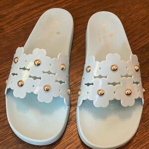 Kate Spade pool slides size 8